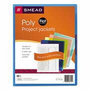 Smead Translucents Project Jacket, Assorted Colors, Pk5 85750